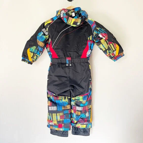 Obermeyer Snowsuit Youth Size 3 I-Grow Adjustable One Piece Ski Board Retro - Picture 13 of 16